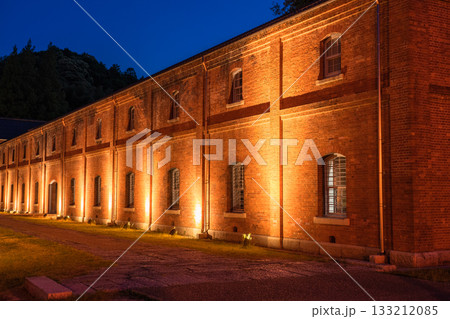 《京都府》舞鶴赤れんがパークの夜景 《京都府》舞鶴赤れんがパークの夜景 133212085