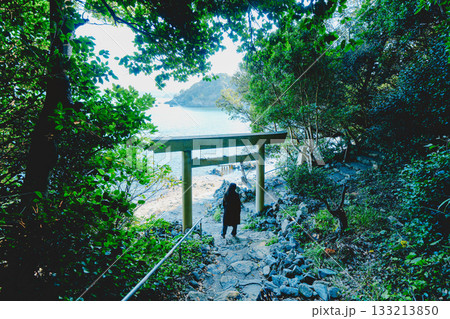 伊射波神社の鳥居 133213850
