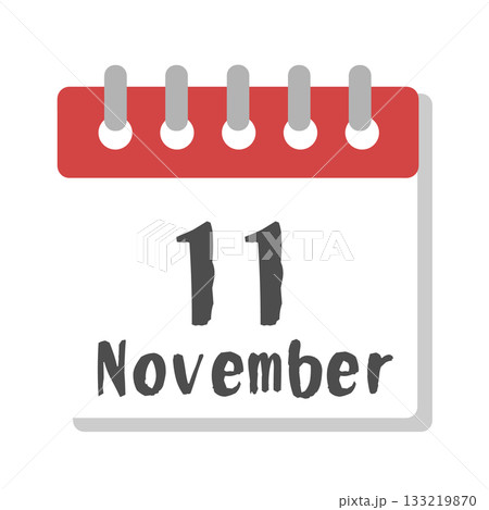 11月 カレンダー イラスト 11月 カレンダー イラスト 133219870