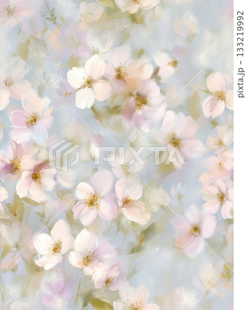 Soft Pastel Patterns with Florals Fruits and Cute Motifs for Notebook Designs 133219992