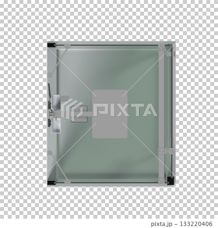 shower cabin isolated on transparent background, 3D illustration, cg render shower cabin isolated on transparent background, 3D illustration, cg render 133220406