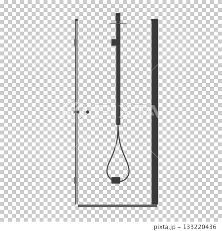 shower cabin isolated on transparent background, 3D illustration, cg render shower cabin isolated on transparent background, 3D illustration, cg render 133220436