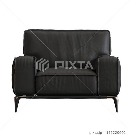 armchair isolate on a transparent background, comfortable furniture for home interior, 3D illustration, cg render armchair isolate on a transparent background, comfortable furniture for home interior, 3D illustration, cg render 133220602