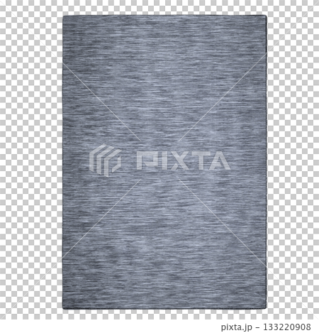 carpet for interior isolated on transparent background, home decor, 3D illustration, cg render 133220908