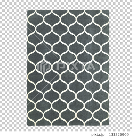 carpet for interior isolated on transparent background, home decor, 3D illustration, cg render carpet for interior isolated on transparent background, home decor, 3D illustration, cg render 133220909