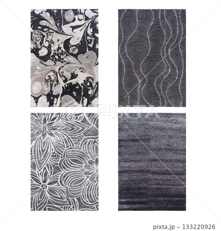 carpet for interior isolated on transparent background, home decor, 3D illustration, cg render carpet for interior isolated on transparent background, home decor, 3D illustration, cg render 133220926