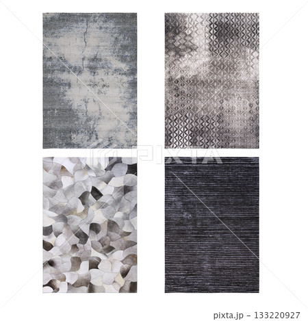 carpet for interior isolated on transparent background, home decor, 3D illustration, cg render carpet for interior isolated on transparent background, home decor, 3D illustration, cg render 133220927