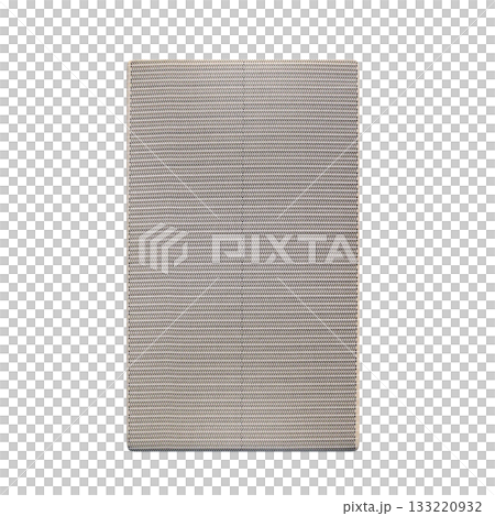 carpet for interior isolated on transparent background, home decor, 3D illustration, cg render 133220932