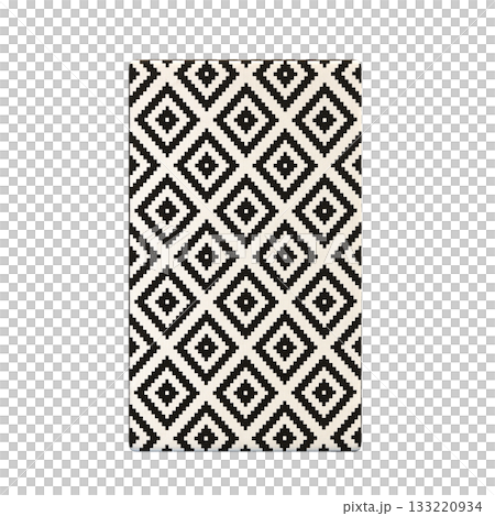 carpet for interior isolated on transparent background, home decor, 3D illustration, cg render carpet for interior isolated on transparent background, home decor, 3D illustration, cg render 133220934