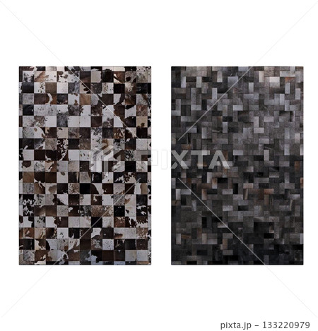 carpet for interior isolated on transparent background, home decor, 3D illustration, cg render 133220979