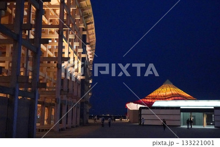 2025 大阪・関西万博　パビリオン景観 133221001