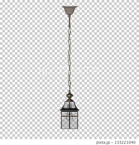 chandelier on the ceiling isolated on transparent background, hanging lamp, pendant light, 3D illustration, cg render chandelier on the ceiling isolated on transparent background, hanging lamp, pendant light, 3D illustration, cg render 133221040