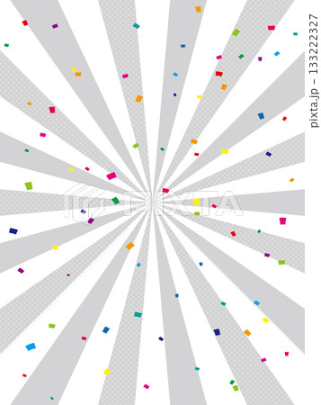 白の放射線のポップな背景 白の放射線のポップな背景 133222327