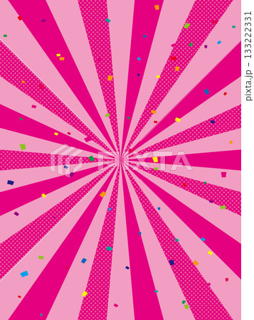 マゼンタの放射線のポップな背景 マゼンタの放射線のポップな背景 133222331