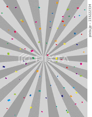 グレーの放射線のポップな背景 グレーの放射線のポップな背景 133222334