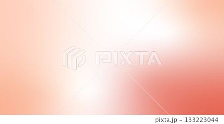 Abstract red and creamy peach pink and beige gradient background. Neutral pastel backdrop. Vector ombre pale design illustration 133223044