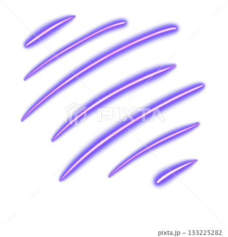 Simple Abstract Neon Design Element Png 133225282