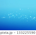 Bright Cyan Blue Tech Bokeh Vector Background 133225590