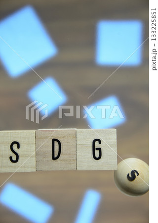 積み木ブロックでSDGs 積み木ブロックでSDGs 133225851