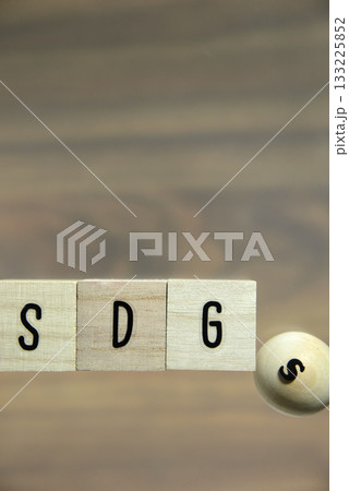 積み木ブロックでSDGs 積み木ブロックでSDGs 133225852