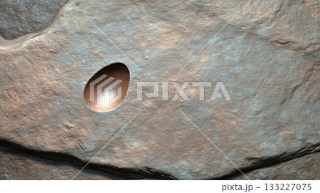 Unique Fossil Imprint on Smooth Stone Surface Discovered in an Ancient Sedimentary Layer Unique Fossil Imprint on Smooth Stone Surface Discovered in an Ancient Sedimentary Layer 133227075
