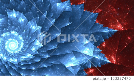 Infinite Spiral Galaxy Core Glows Brightly in Cosmic Space With Swirling Colors Infinite Spiral Galaxy Core Glows Brightly in Cosmic Space With Swirling Colors 133227470