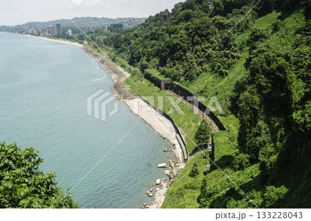 Batumi Botanical Garden Coastal Landscape. Nature and Travel in Georgia Batumi Botanical Garden Coastal Landscape. Nature and Travel in Georgia 133228043