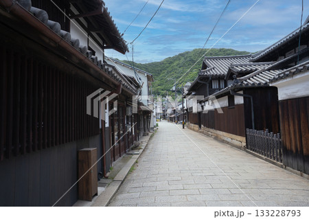 福山市鞆の浦の古い町並み 福山市鞆の浦の古い町並み 133228793