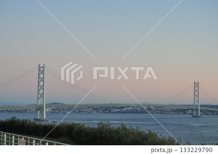 明石海峡大橋の見える風景 明石海峡大橋の見える風景 133229790