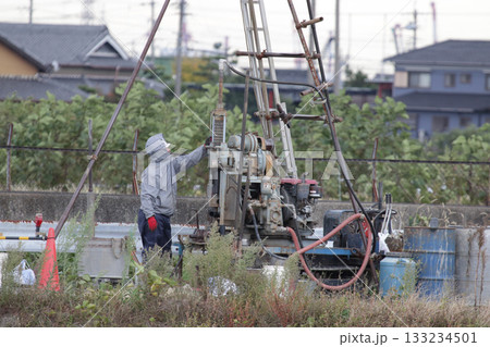 地盤調査 用水 地盤調査 用水 133234501