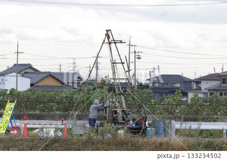 地盤調査　用水 133234502