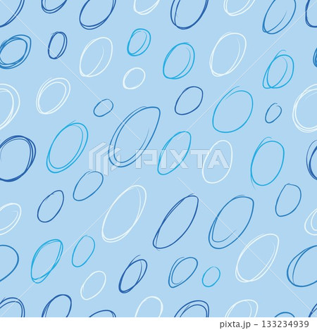 ABSTRACT BLUE seamless pattern background random doodle dynamic texture wallpaper hand drawn backdrop repeated tile effect 133234939