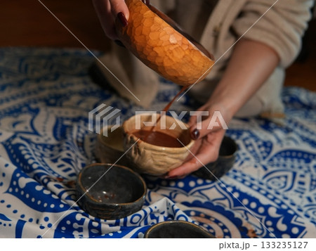 Cacao Ceremony — Cozy Ritual of Heart Connection and Inner Peace Cacao Ceremony — Cozy Ritual of Heart Connection and Inner Peace 133235127