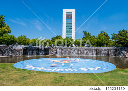 霞港公園と四日市港ポートビル《三重県 四日市市》 133235180