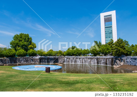 霞港公園と四日市港ポートビル《三重県 四日市市》 133235192