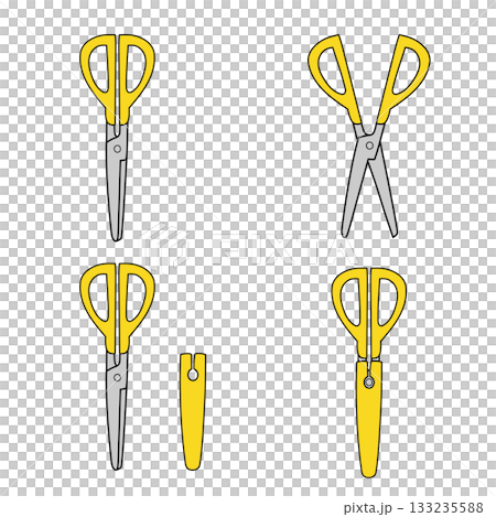 Left-handed scissors - description Left-handed scissors - description 133235588