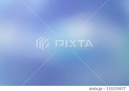 淡い水色のグラデーション 133235677
