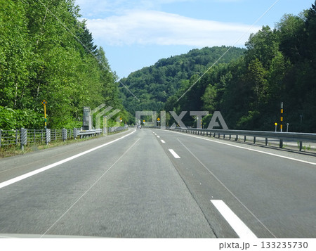 旭川紋別自動車道　愛山上川IC付近　旭川紋別道　E39　国道450号 133235730