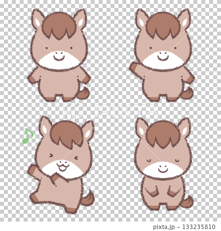 ウマバリエーションセット 133235810