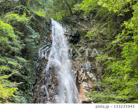 奥の滝。広島県安芸太田にある龍頭峡。 133235943