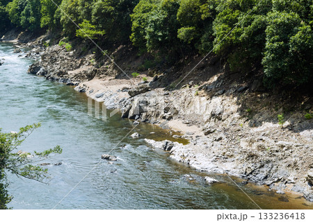 嵯峨野トロッコ列車の風景 133236418