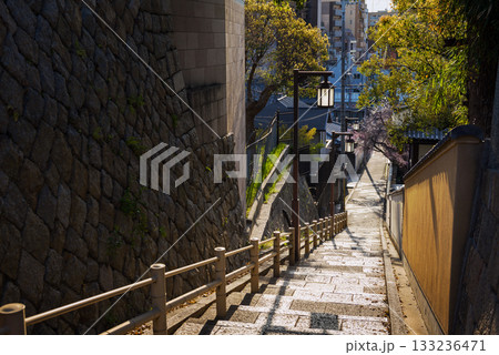 春の口縄坂の風景 133236471