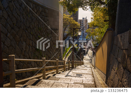春の口縄坂の風景 春の口縄坂の風景 133236475