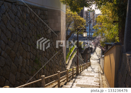 春の口縄坂の風景 133236476