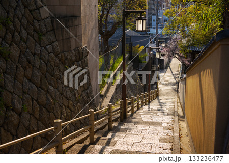 春の口縄坂の風景 133236477