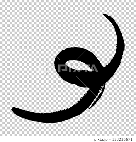 手繪裝飾線條插圖 133236671