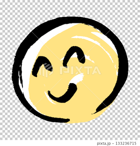 Handwritten face illustration 133236715