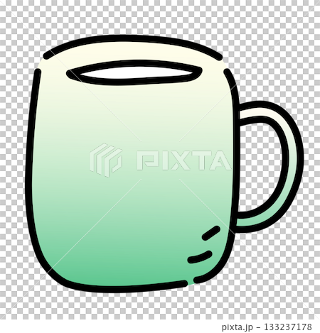 Cup with handle 133237178