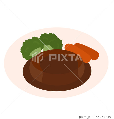 ハンバーグ　B-3 133237239