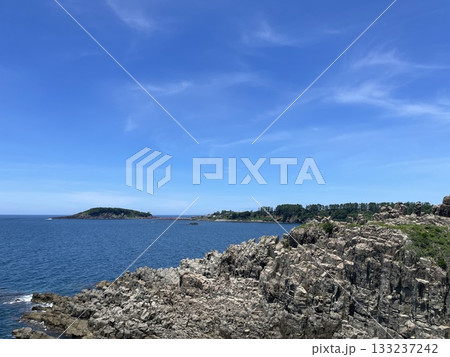 福井県・東尋坊の写真素材 福井県・東尋坊の写真素材 133237242